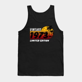 vintage 1973 sunset Tank Top